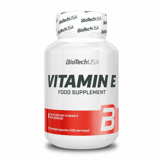 Biotech USA Vitamin E Βιταμίνη για Αντιοξειδωτικό 200mg 100 κάψουλες