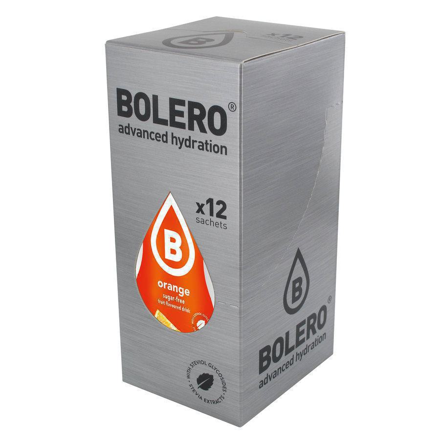 Bolero Χυμός σε Σκόνη 1.5L σε Νερό Πορτοκάλι Χωρίς Ζάχαρη 9gr 12τμχ