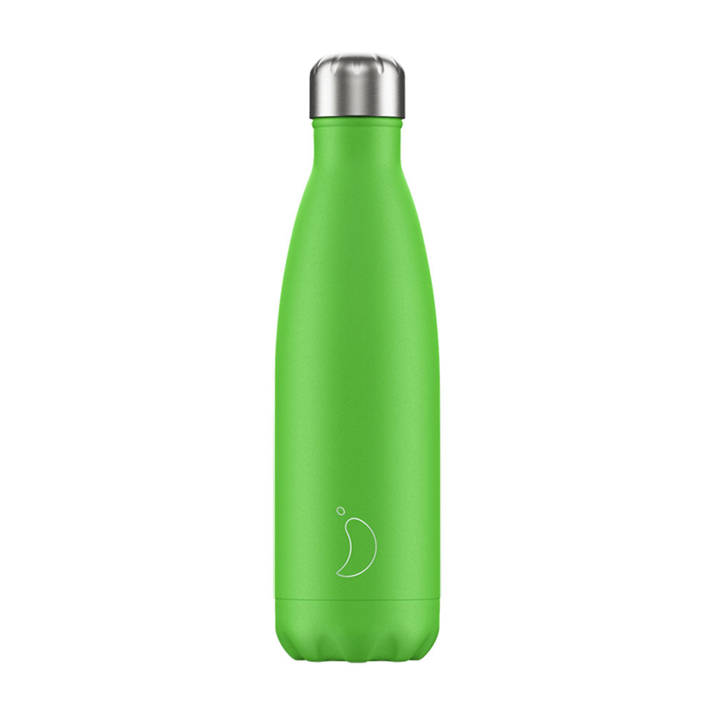 Chilly's Neon Edition Green Μπουκάλι Θερμός 0.5lt