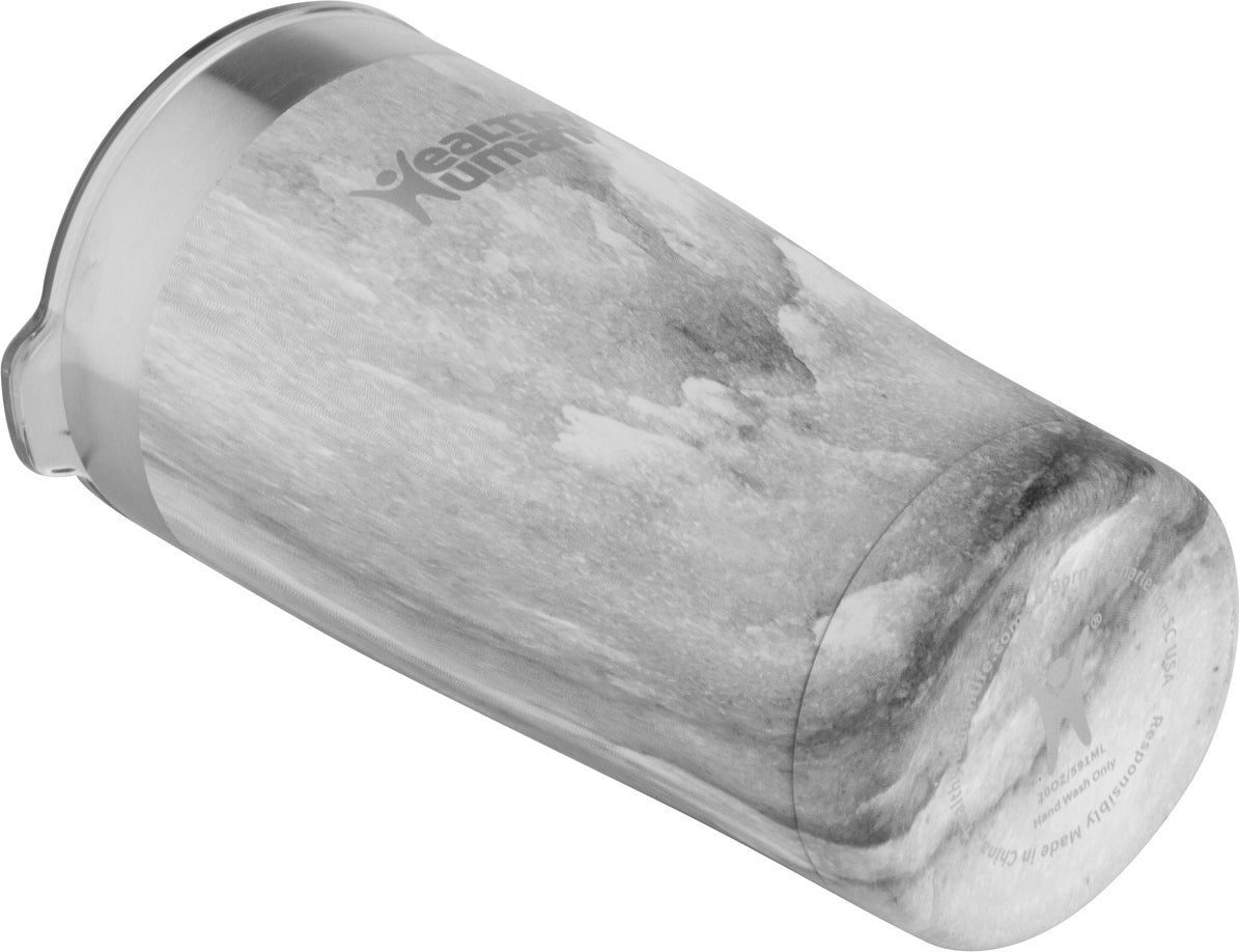 Healthy Human Cruiser Tumbler Stone White Thermos Tumbler with Straw 0.59lt