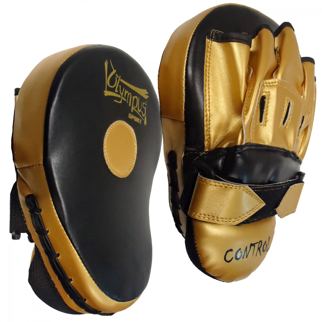 Olympus Hand Targets Split Black/Gold Pair