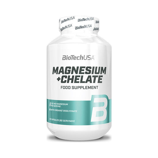 Biotech USA Magnesium + Chelate 250mg 60 Κάψουλες