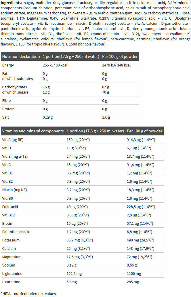 Olimp Sport Nutrition Iso Plus Powder με Γεύση Πορτοκάλι 700gr