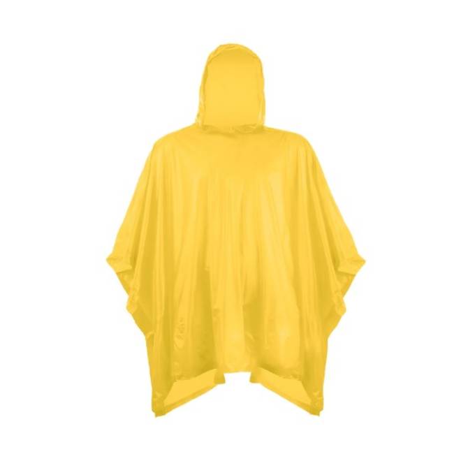 Waterproof Poncho One Size, Yellow