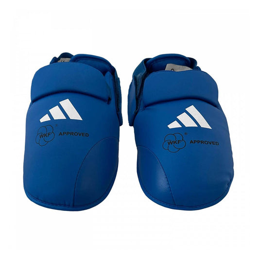 Καράτε προστατευτικά ποδιών adidas WKF Εγκεκριμένα, Μπλε