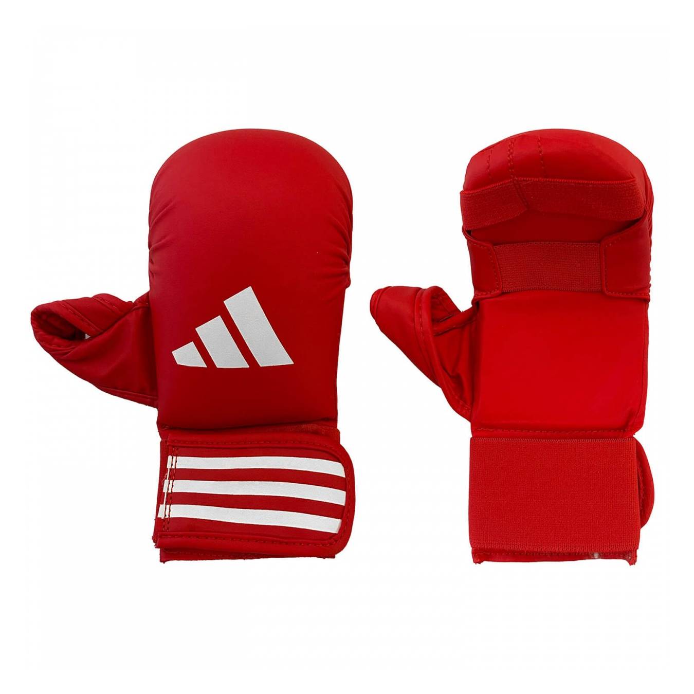 Karate Gloves Adidas Thumb Protection, Red 