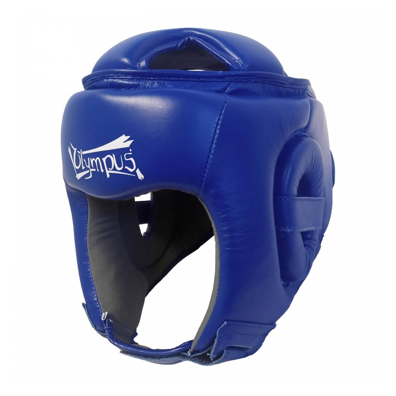 Helmet Olympus IFMA Style Leather, Blue