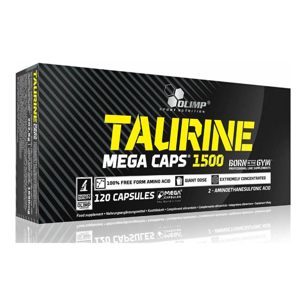 Olimp Sport Nutrition Taurine Mega Caps 1500mg 120 capsules