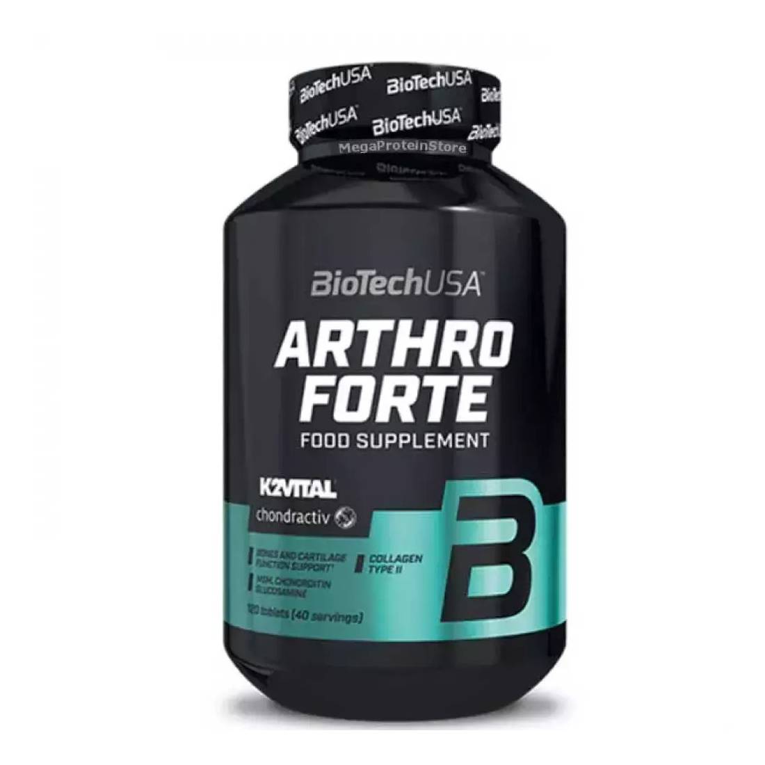 Biotech USA Arthro Forte Joint Health Supplement 120 Tablets