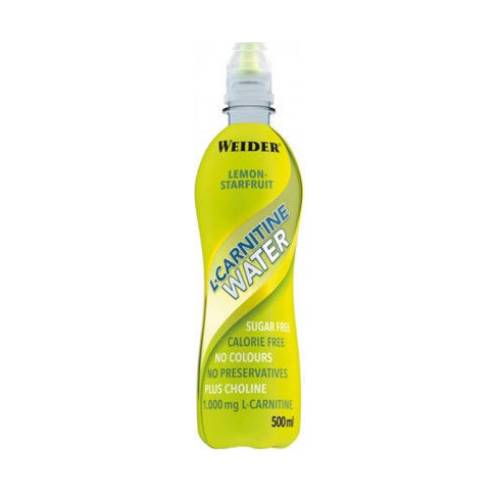 Weider L-Carnitine Water with Carnitine and Lemon Starfruit Flavor 500ml
