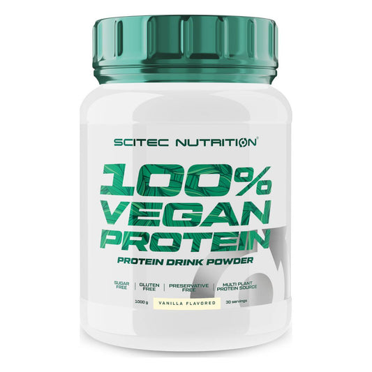 Scitec Nutrition 100% Vegan Protein Χωρίς Γλουτένη με Γεύση Βανίλια 1kg