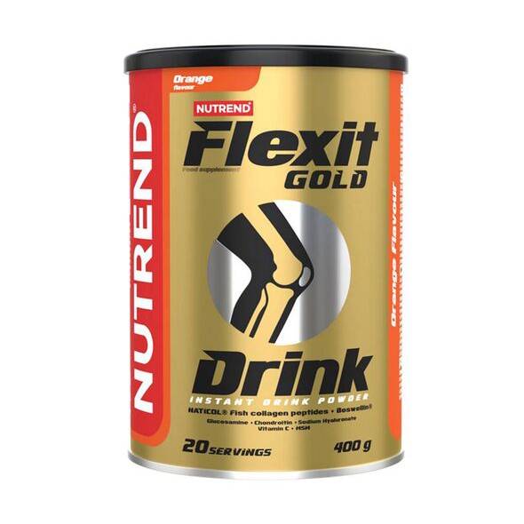 Nutrend Flexit Gold Drink Συμπλήρωμα για την Υγεία των Αρθρώσεων 400gr Orange