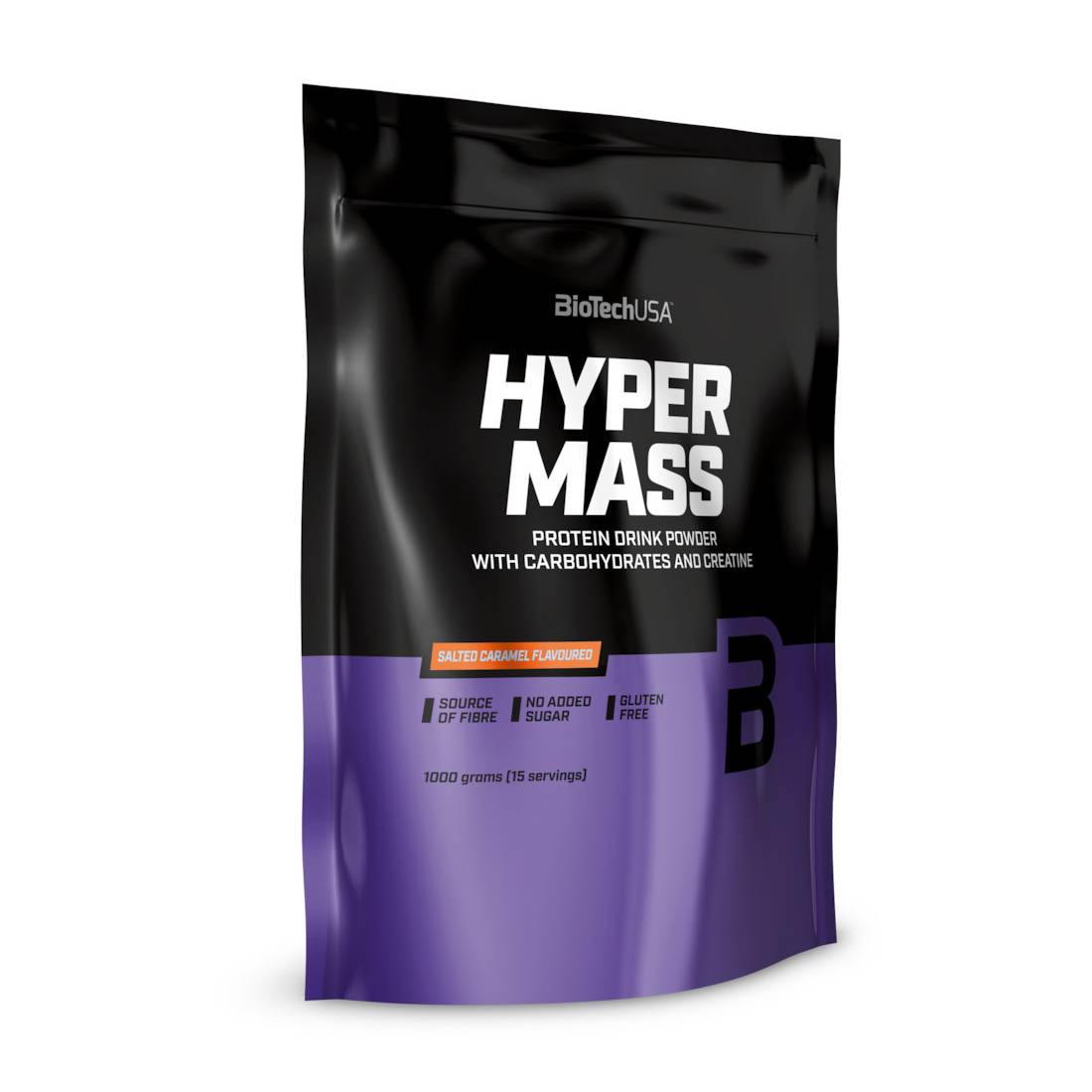 Biotech USA Hyper Mass Drink Powder With Carbohydrates & Creatine Χωρίς Γλουτένη με Γεύση Salted Caramel 1kg