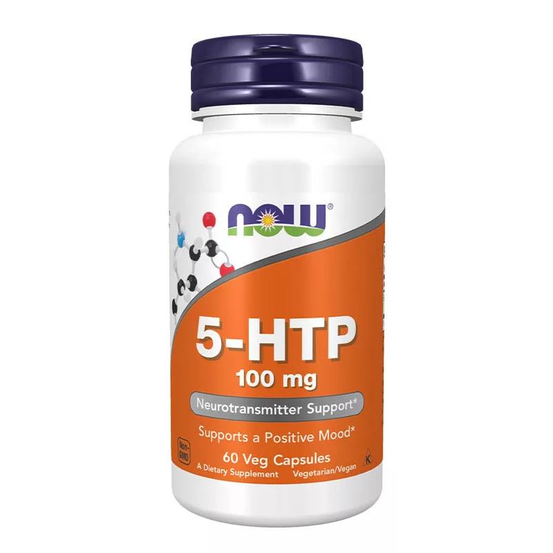 Now Foods 5-HTP 100mg 60 φυτικές κάψουλες