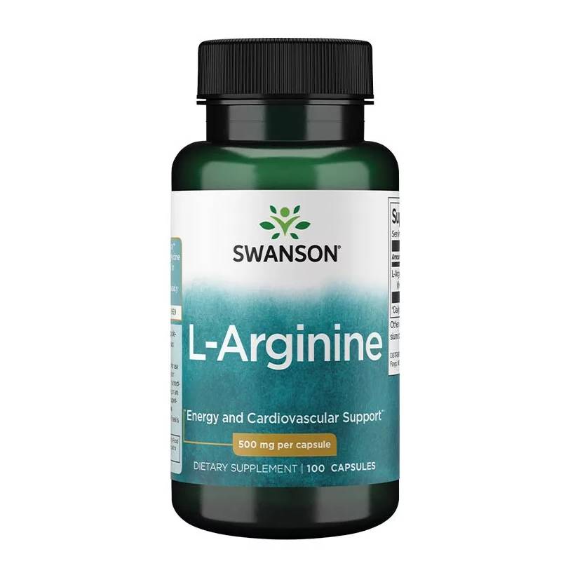 Swanson L-Αrginine 500mg 100 κάψουλες