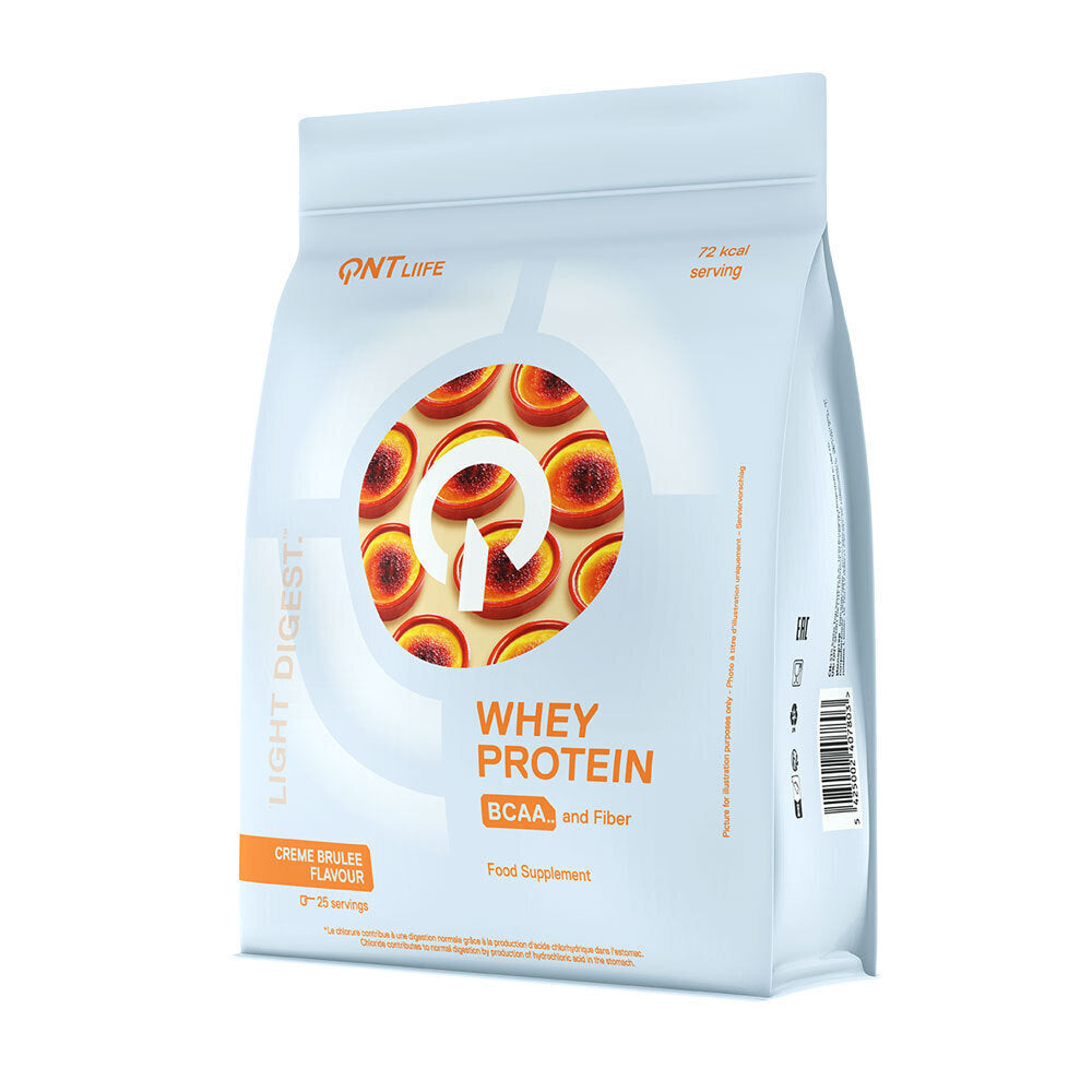 QNT Light Digest Whey Gluten Free Whey Protein 500gr, Creme Brulee 