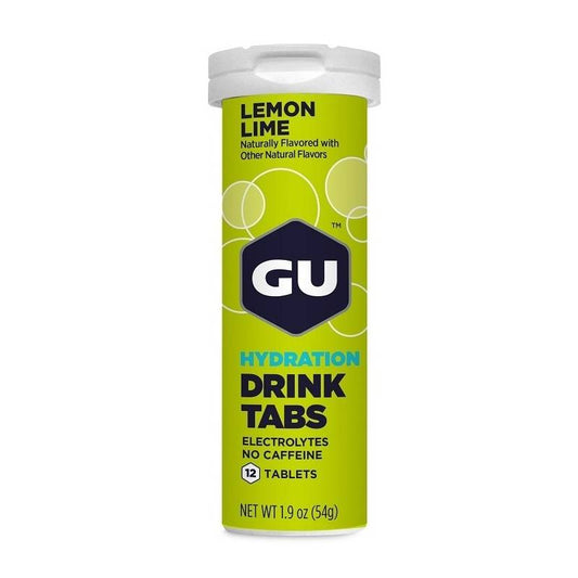 GU Hydration Drink με Γεύση Lemon Lime 12 αναβράζοντα δισκία