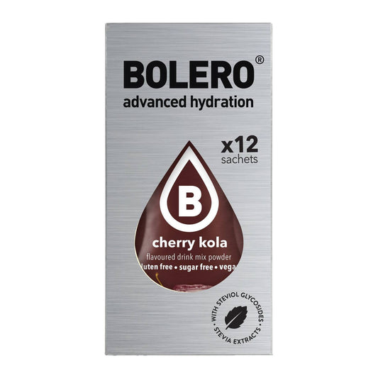 Bolero Χυμός σε Σκόνη 500ml σε Νερό Κεράσι Χωρίς Ζάχαρη 3gr 12τμχ