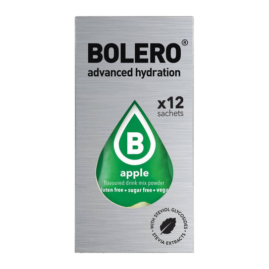 Bolero Χυμός σε Σκόνη 500ml σε Νερό  Μήλο Χωρίς Ζάχαρη 3gr 12τμχ