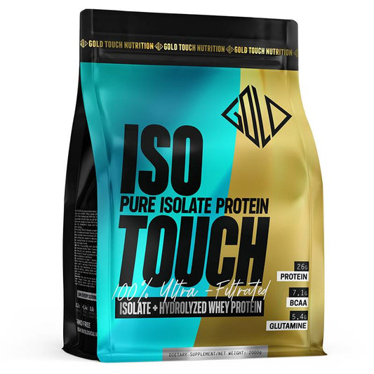 GoldTouch Nutrition Iso Touch 86% Πρωτεΐνη Ορού Γάλακτος Χωρίς Γλουτένη με Γεύση Belgian Chocolate 2kg