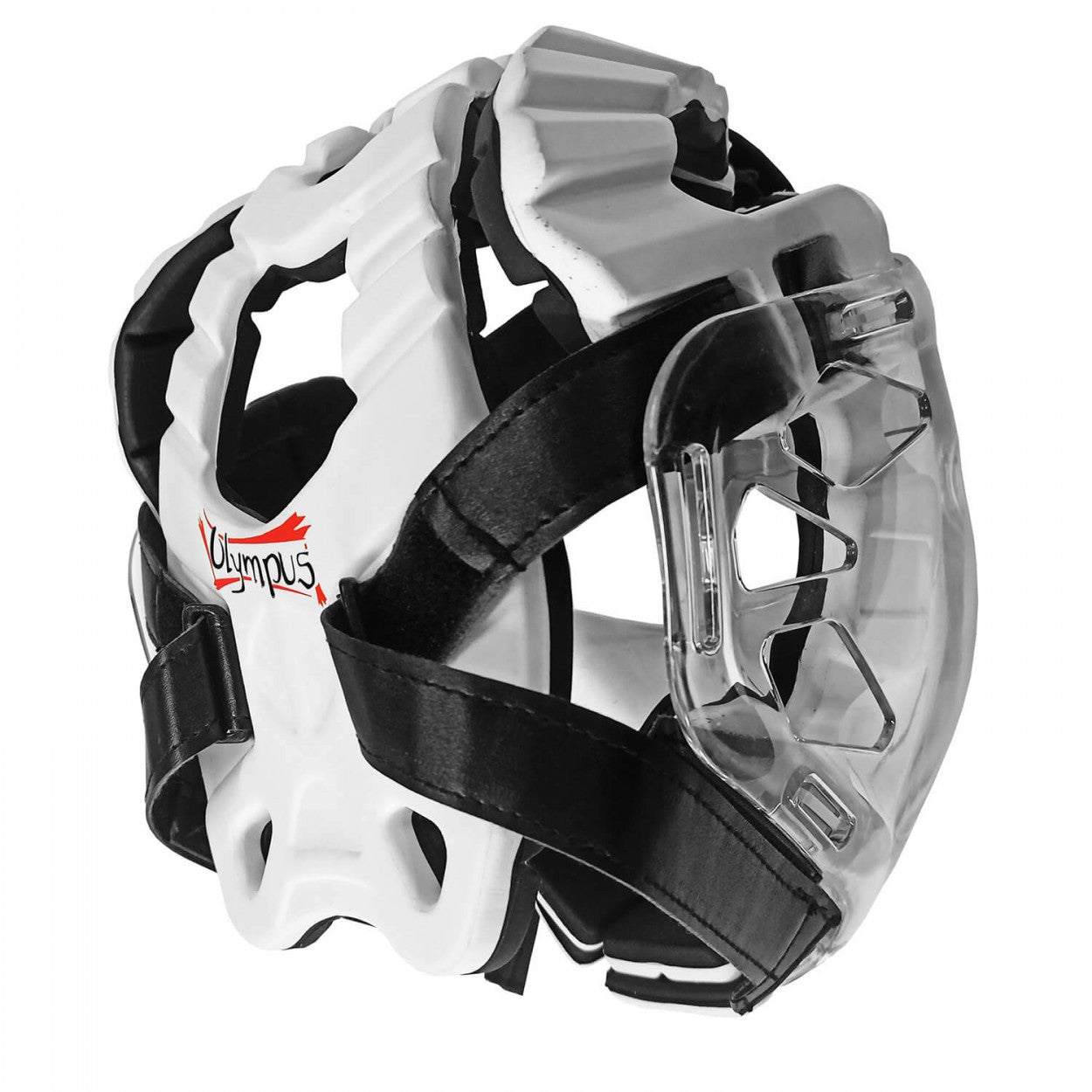 Helmet Olympus DEFENDER Plexiglas, White 