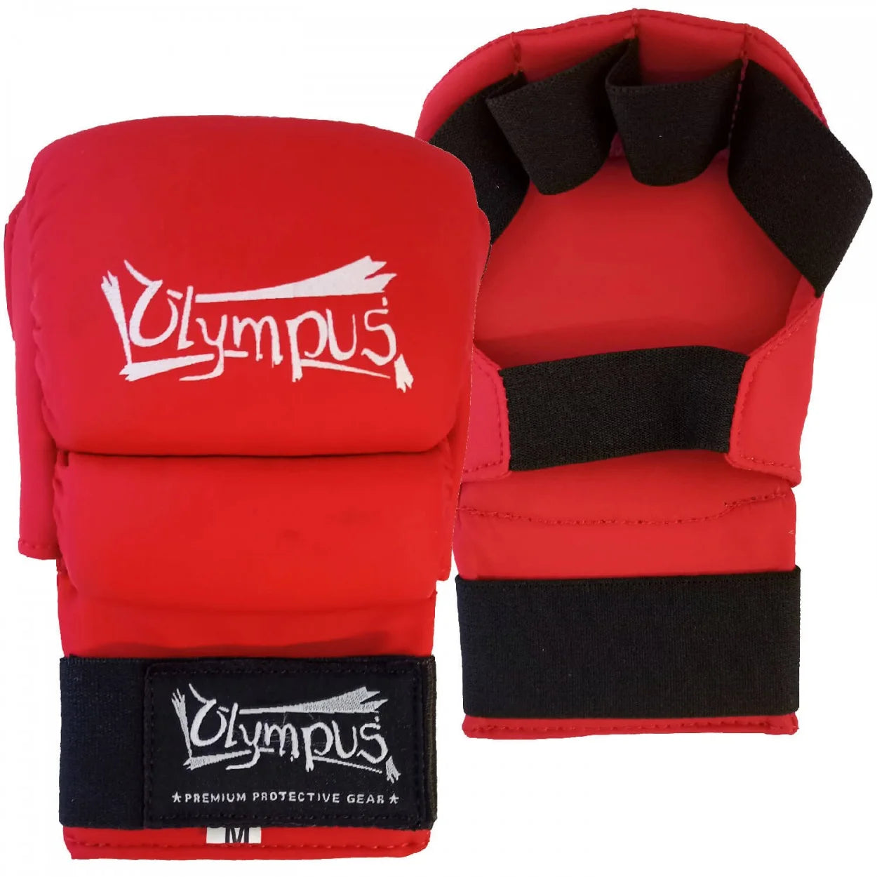 Jiu-Jitsu Γάντια Olympus GRAPPLER, Κόκκινο