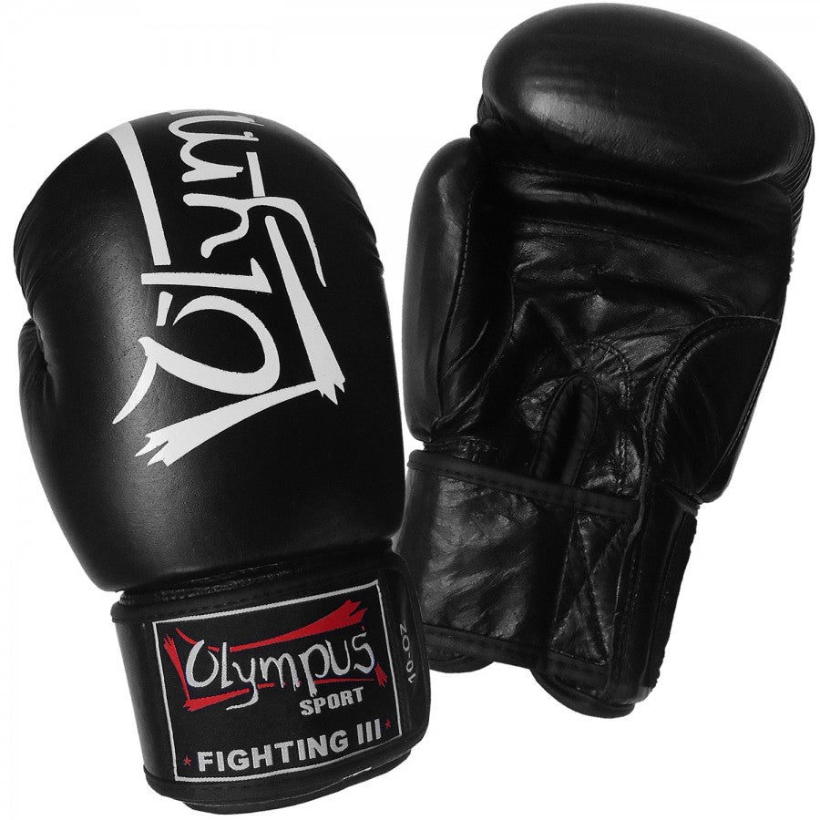 Olympus Fighting III Leather Boxing Gloves