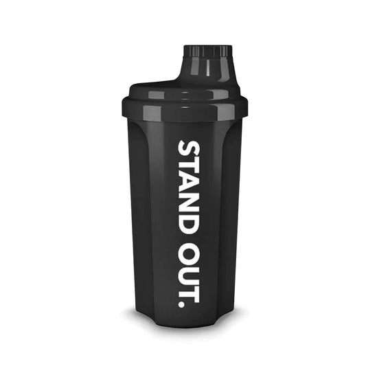 Nano Supps Shaker Πρωτεΐνης 500ml Πλαστικό, Μαύρο