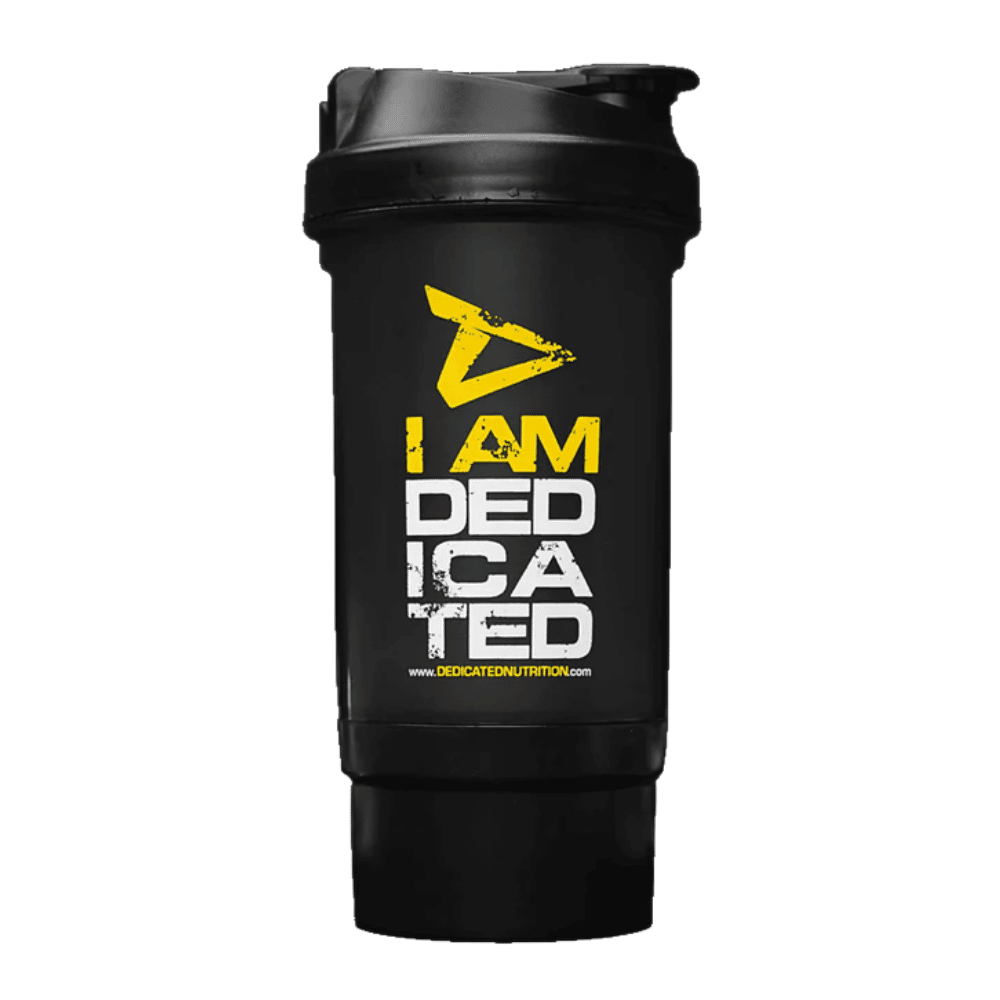 Dedicated Nutrition Shaker Πρωτεΐνης 500ml Πλαστικό Μαύρο