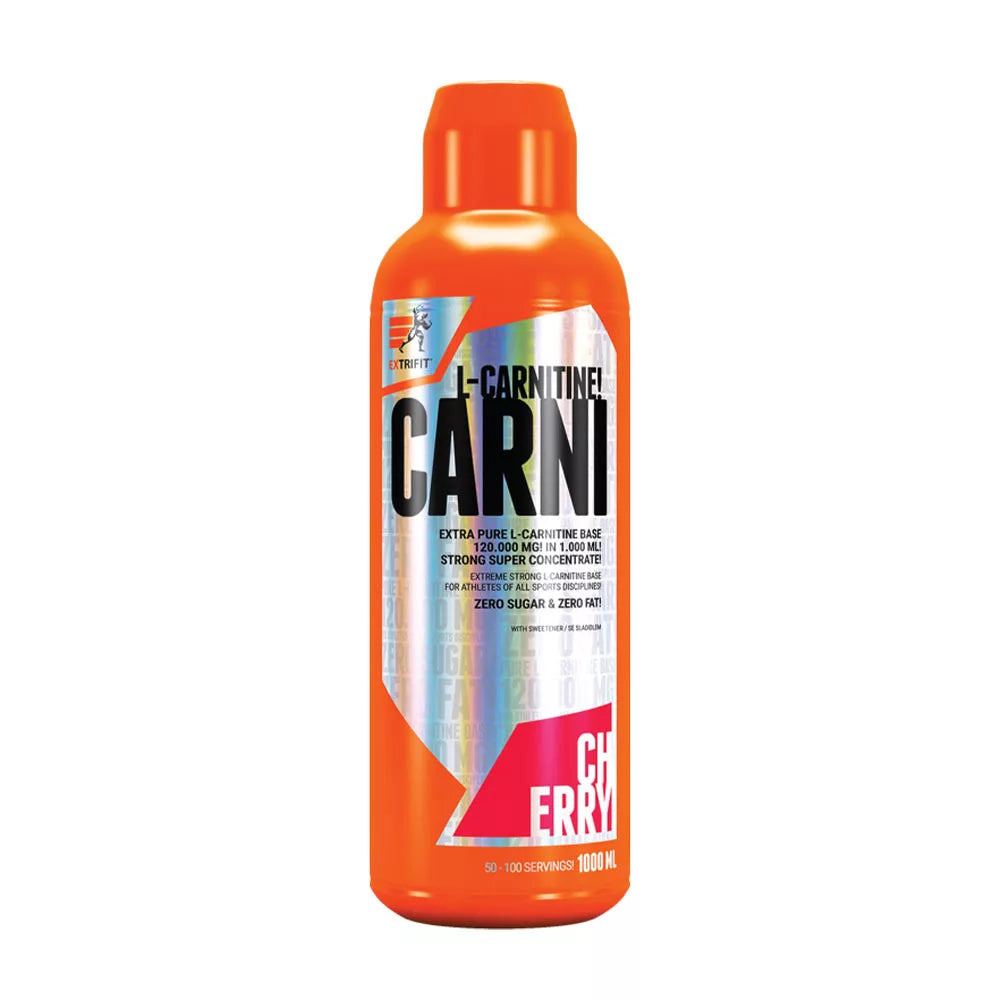 Extrifit L-Carnitine! Carni Συμπλήρωμα Διατροφής με Καρνιτίνη 120000mg και Γεύση Κεράσι 1000ml