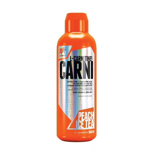 Extrifit L-Carnitine! Carni Συμπλήρωμα Διατροφής με Καρνιτίνη 120000mg  Peach Ice Tea