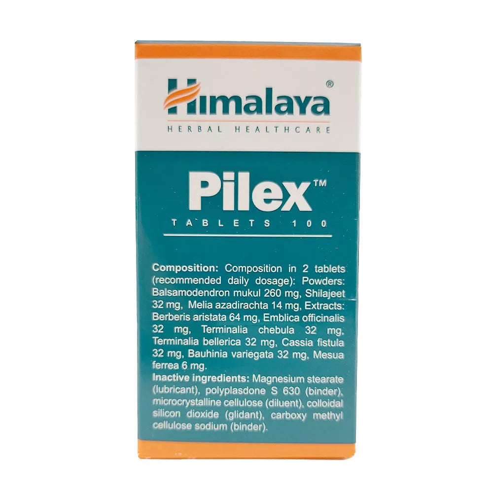 Himalaya Wellness Pilex, 100 ταμπλέτες