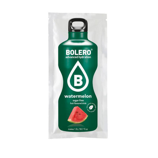 Bolero Χυμός σε Σκόνη 1.5L σε Νερό Καρπούζι Χωρίς Ζάχαρη 9gr