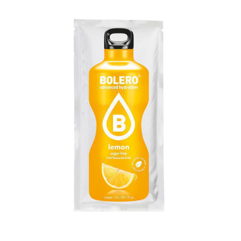 Bolero Χυμός σε Σκόνη 1.5L σε Νερό Λεμόνι Χωρίς Ζάχαρη 9gr