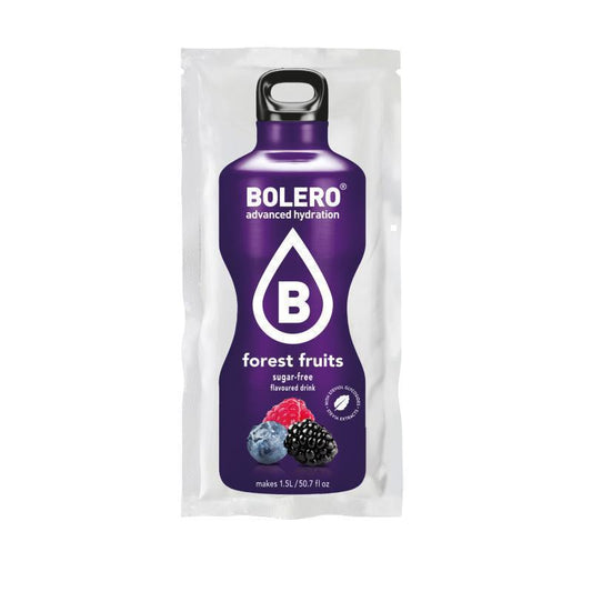 Bolero Χυμός σε Σκόνη 1.5L σε Νερό Φρούτα του Δάσους Χωρίς Ζάχαρη 9gr