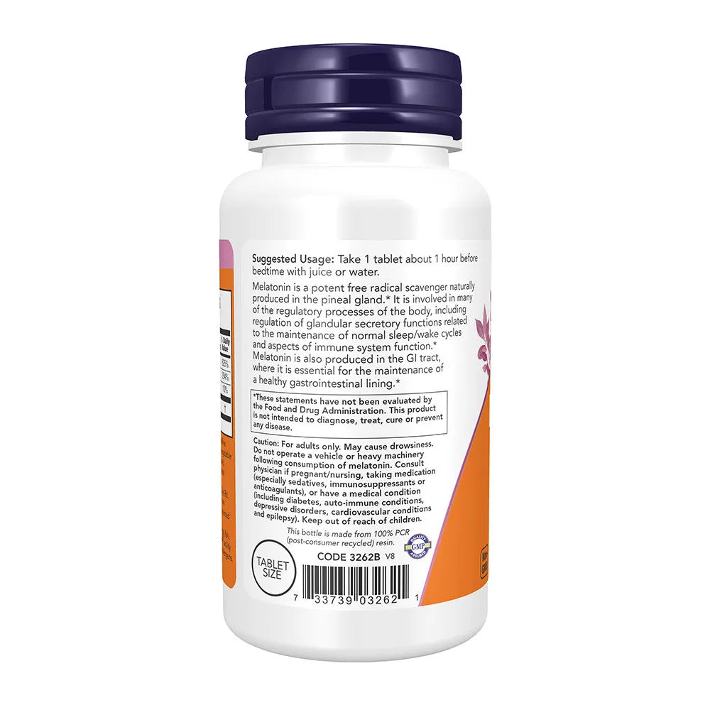 Now Foods Melatonin 1 mg (100 Κάψουλες)