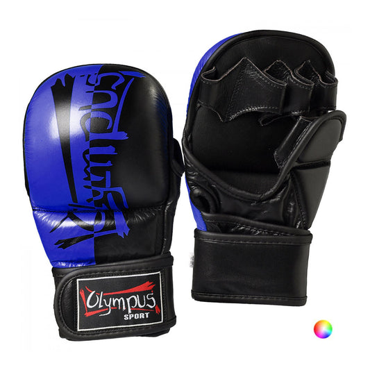MMA Γάντια Olympus Δίχρωμα Προστασία Αντίχειρα PU