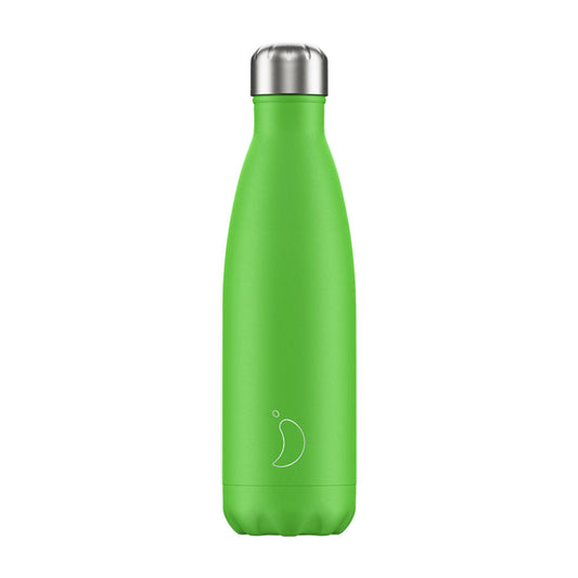 Chilly's Neon Edition Green Bottle Thermos 0.5lt