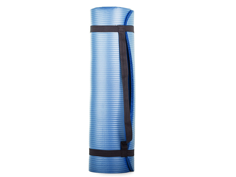 Στρώμα Γυμναστικής Yoga/Pilates, Μπλε (180x60x1cm)