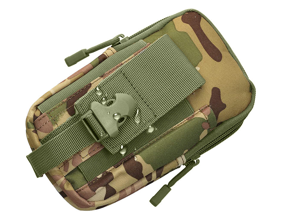 Στρατιωτικό Τσαντάκι Ζώνης Tactical Camo, (18cm x 12cm x 6cm)