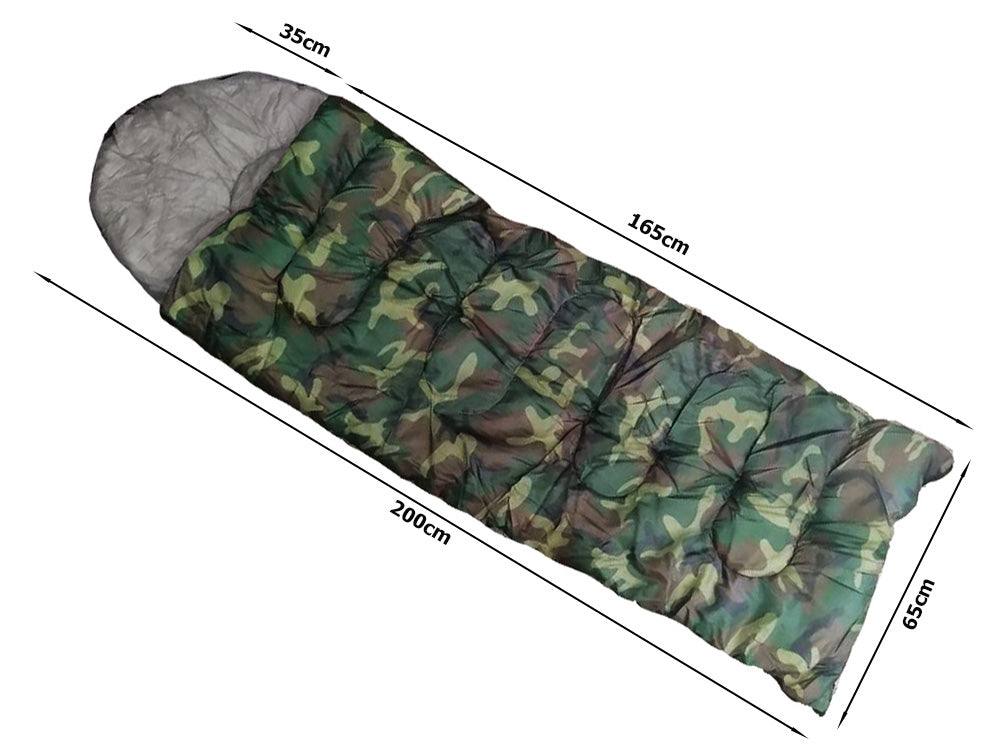 Individual sleeping bag, Camo