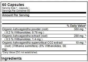 Himalaya Wellness Ashvagandha Anti-Stress 60 capsules 