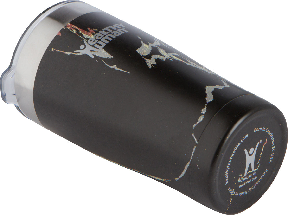 Healthy Human Cruiser Tumbler Black Onyx Ποτήρι Θερμός με Καλαμάκι 0.59lt