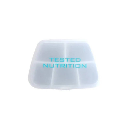 Tested Nutrition Pill Case with 5 Slots