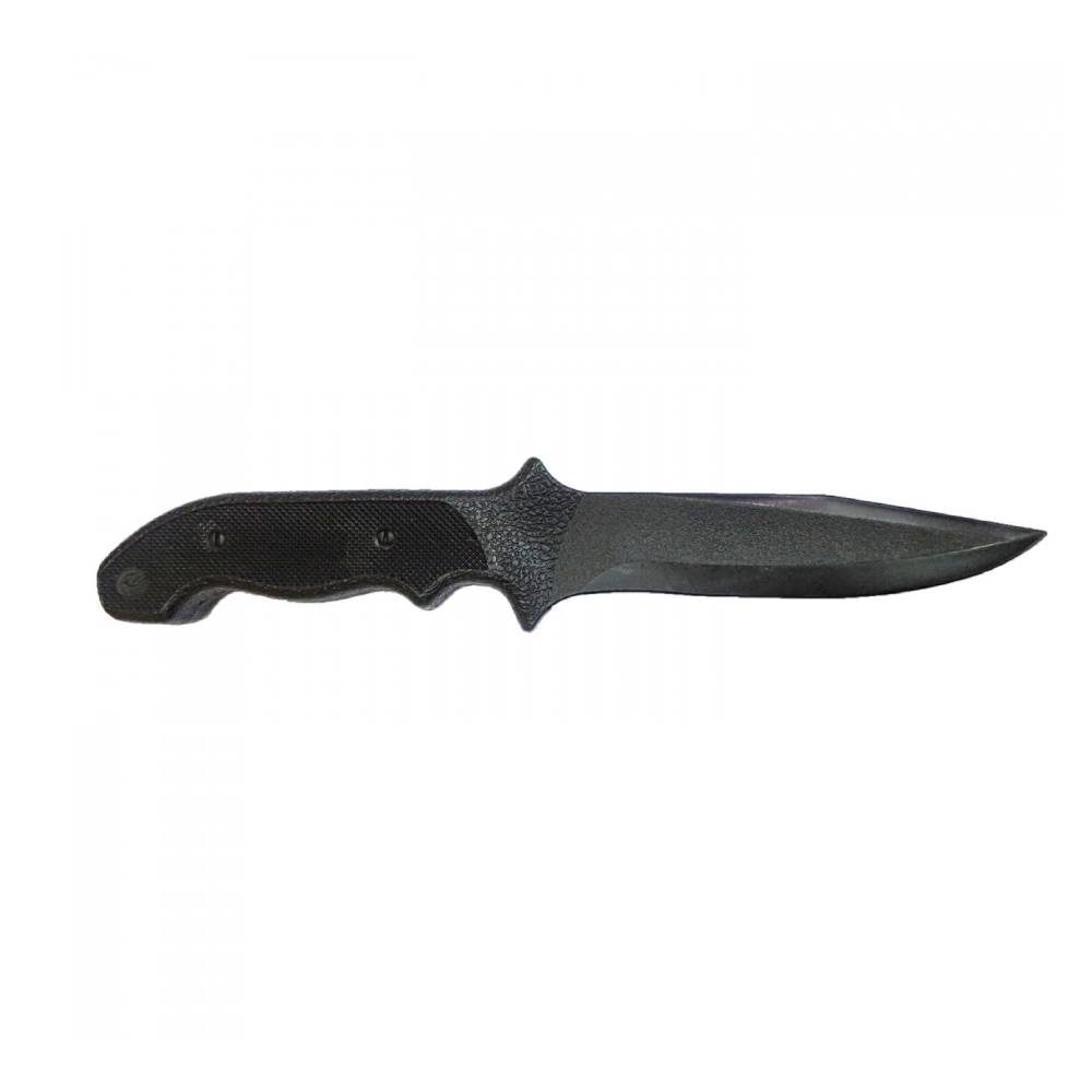 Wacoku Training Knife Realistic Black, TPR Material