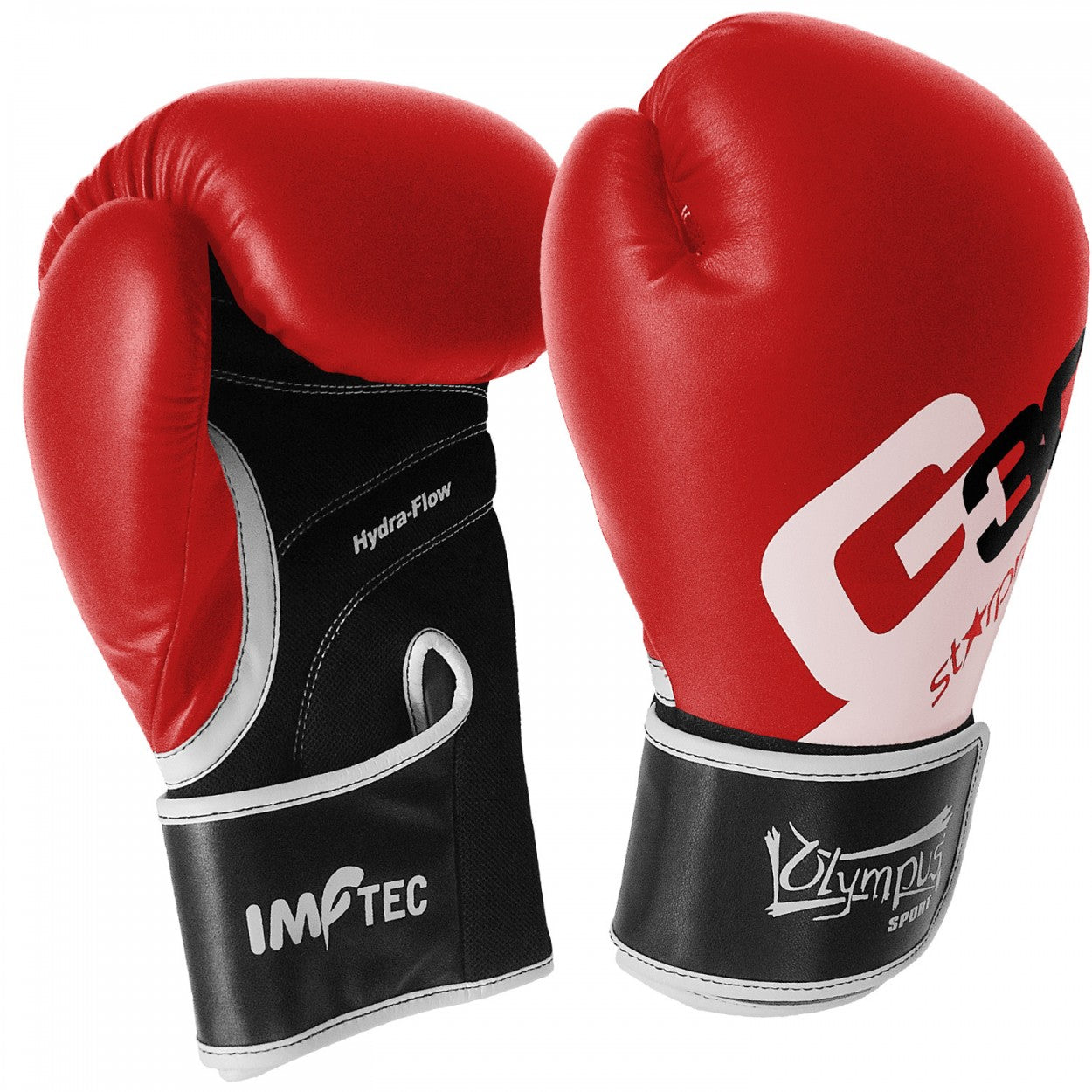 Boxing Gloves Olympus Strapro G30 One Piece Synthetic Leather Hydra Flow