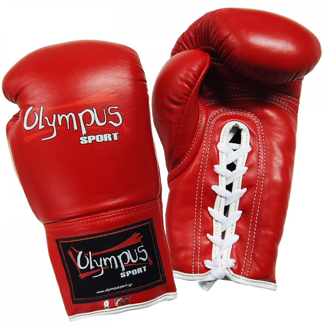Πυγμαχικά Γάντια Olympus by RAJA Γνήσιο Δέρμα με Κορδόνι ΑΓΩΝΙΣΤΙΚΑ, 10oz