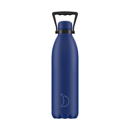 Chilly's Original Matte Blue Thermos Bottle 1.8lt