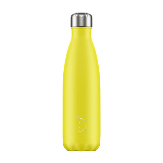 Chilly's Neon Edition Yellow Μπουκάλι Θερμός 0.5lt