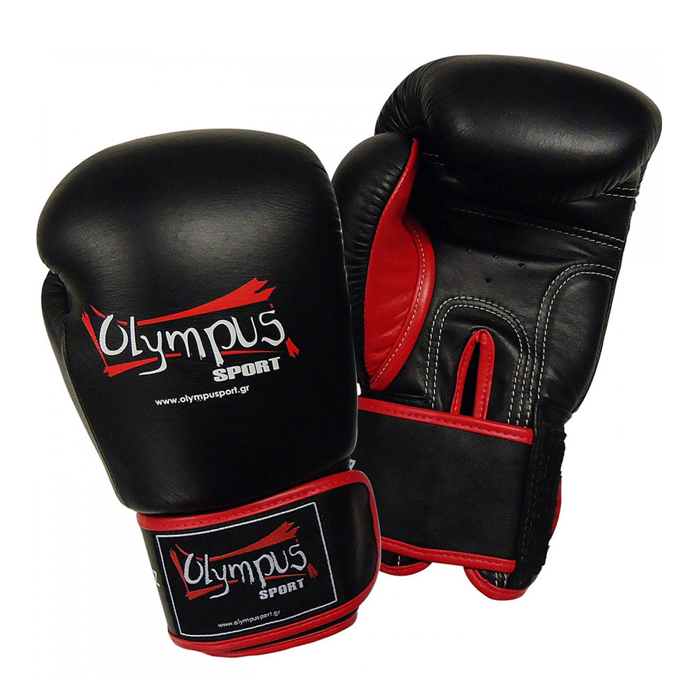 Boxing Gloves Olympus by RAJA Genuine Leather Two-tone